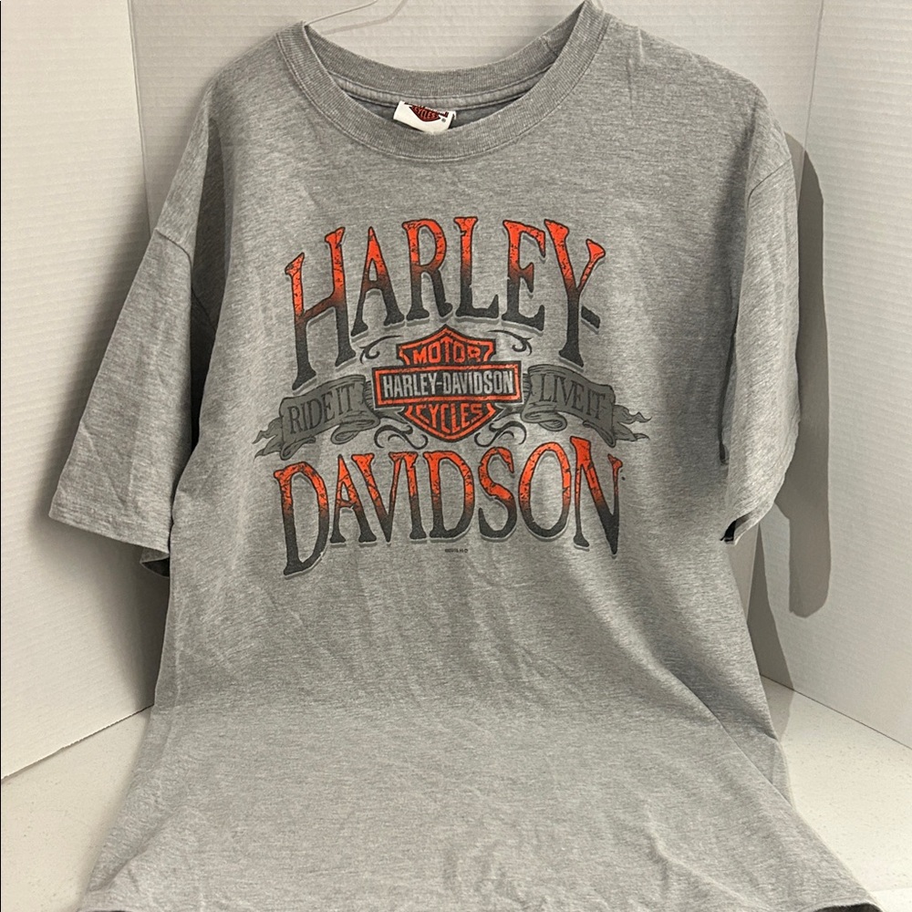 Harley-Davidson Gray Large Tall. Gettysburg,PA